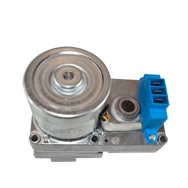 Gearmotor med rund motor til pilleovn 1,46.rpm - aksel 9,5 mm - 230 v
