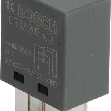 AL-KO Relæ Bosch - 0332207402 - Mikrorelæ 24 V, 5 A