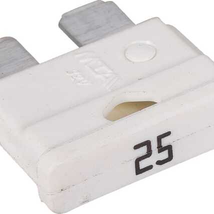 Castelgarden SikringeroversigtOE - 1333400360 - Fuse 25 Amp