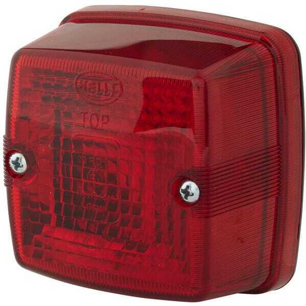 John Deere Kvadratisk baglygte - 2SA003014051 - Rear lamp Hella