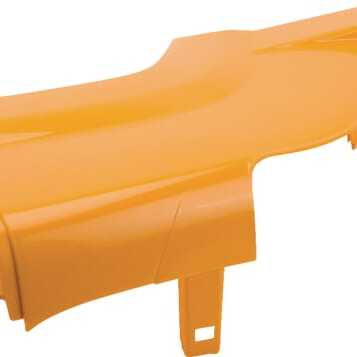 Castelgarden Hatchback - 3271104900 - Left rear cover yellow