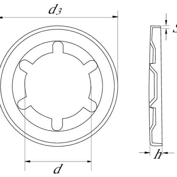 AL-KO Starlock-holderinge OE - 513010 - Quick Fastener 16 SXN27