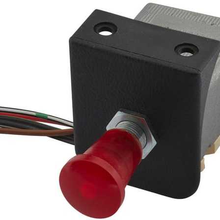 John Deere Hazard Light Switch - 6HD002535031 - Indikatorkontakt Hella