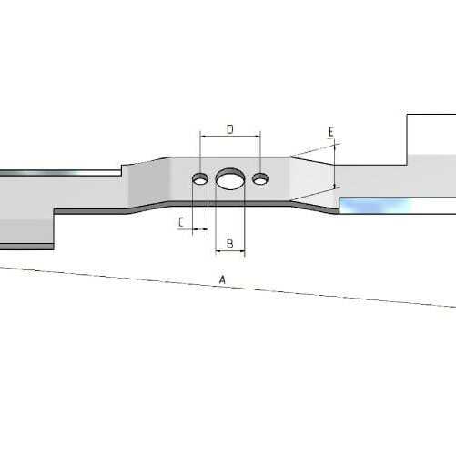 MTD Plæneklipperknive sorteret efter længdeOE - 7420815 - Kniv 452 mm