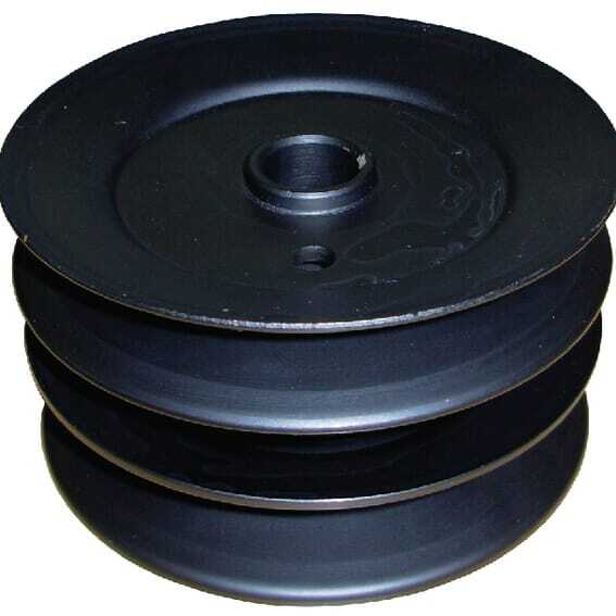 MTD Remskiver og strammeroversigtOE F&G - 7560603 - Double V-belt engine pulley