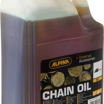 Castelgarden Kædesavsolie 1 Lt Ua Alpina - 781000301A - Chain Oil 5Lt Mineral