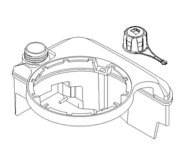 Briggs & Stratton Brændstoftank - 796578 - Brændstoftank