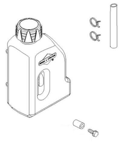 Briggs & Stratton Brændstoftank - 799111 - Brændstoftank