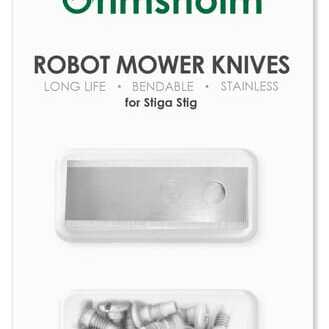 Stiga Robot klipperkniveoversigtuniversal - FGP121 - Knive til Stiga Stig, 12 stk.