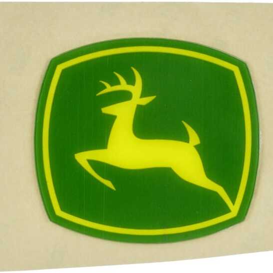 John Deere KlistermærkeroversigtOE - JD5739 - Label Trademark, springende hjort