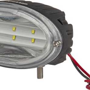 John Deere Arbejdslampe LED, oval - LA10439 - Arbejdslygte, LED, 30W, 2400 lm, oval, Kramp