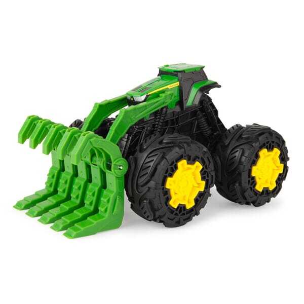 John Deere Treads Rev Up monstertruck, med lyd - TOM47327 - Optrækstraktor