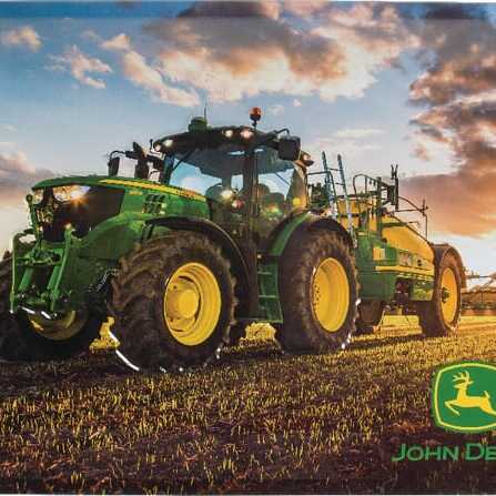 John Deere Plakat - TTF8150 - Skilt JD sprøjtning af planter