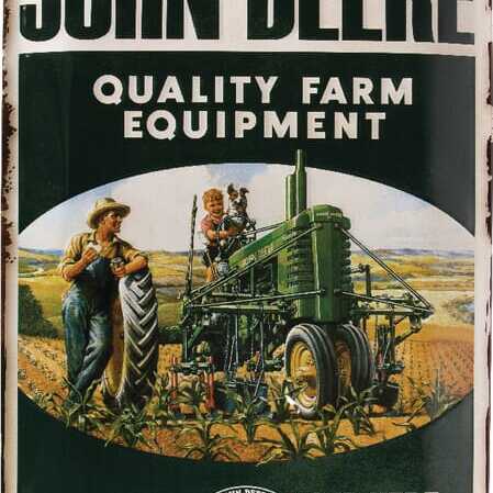 John Deere Plakat - TTF8159 - Skilt John Deere "Quality Farm Equipment"