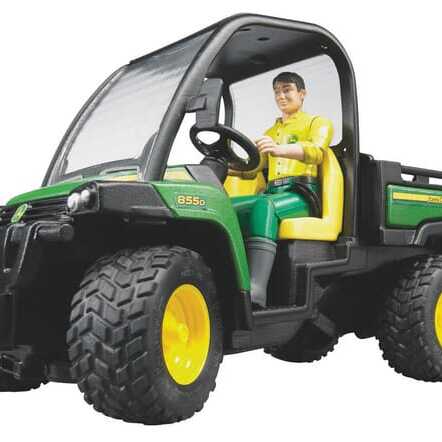 John Deere U02490 'Gator' 855D - U02490 - John Deere Gator XUV 855D med fører