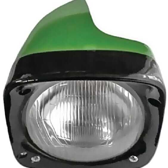 John Deere Forlygter - VPM3275 - Forlygte halogen, højre, kvadratisk, gennemsigtig, monteres med bolte, Vapormatic