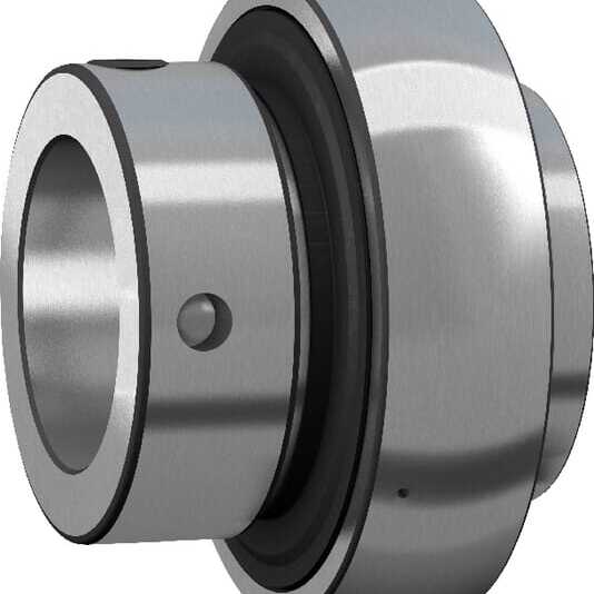 John Deere Y-leje med pinolskrue SKF, serie YEL..2F - YEL2072FSKF - Y-leje med excenterring SKF YEL 207-2F 35 x 72 x 51,1/19 mm